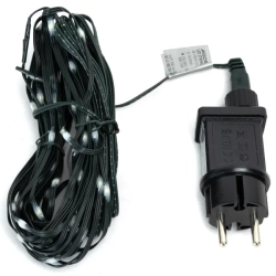 Niskonapięciowe lampki choinkowe 100 led taśmowe Zimna biel, 10 m — zdjęcie 4
